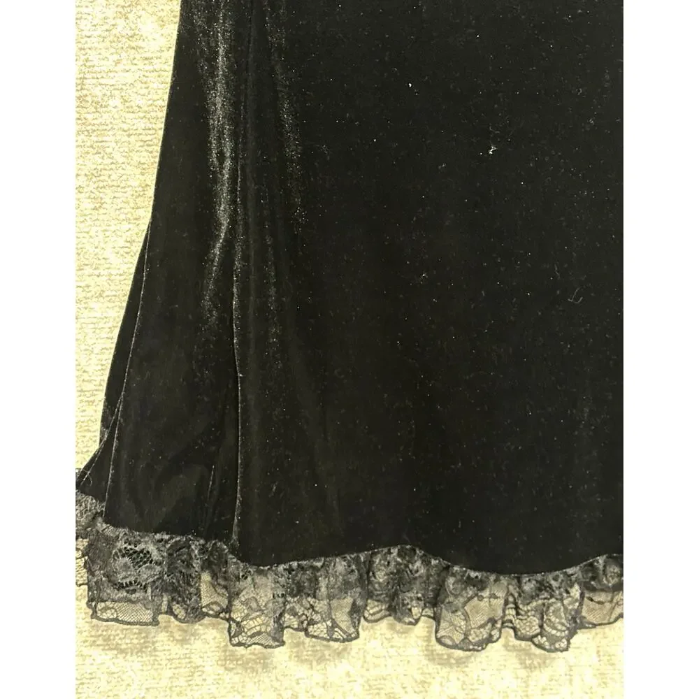 NWT Killstar Dress Sz XL Julienne Punk Goth Princess Cyber Pinup Witchy Velvet - Picture 7 of 16